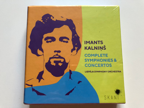 Imants Kalniņš - Complete Symphonies & Concertos - Liepaja Symphony Orchestra / LMIC/SKANI 5x Audio CD, Box Set 2020 / 087