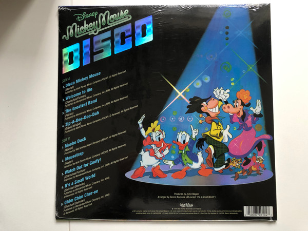 Mickey Mouse Disco / Walt Disney Records LP 2019 / 050087401047