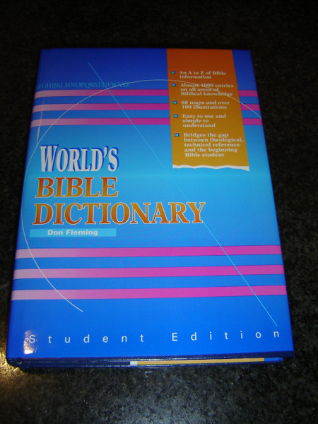 World's Bible Dictionary By Don Fleming / Student Edition