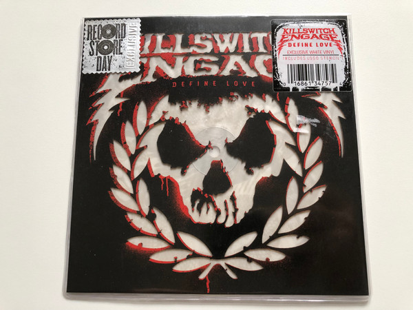 Killswitch Engage – Define Love / Exclusive White Vinyl, Includes Logo Stencil / Roadrunner Records LP 2016 / 1686-134757