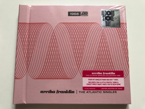 Aretha Franklin – The Atlantic Singles (1968) / Four Hit Singles From 1968 On 7'' Vinyl / Includes ''I Say A Little Prayer'', ''Think'' & ''(Sweet Sweet Baby) Since You've Been Gone'' / Atlantic 4x LP 2019 / R7 572162