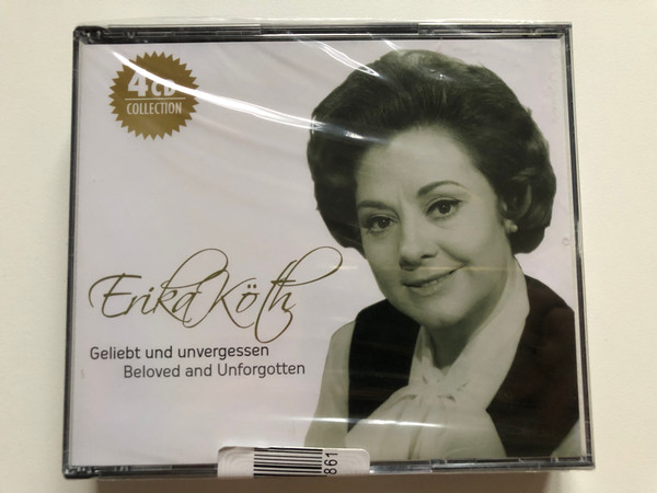 Erika Köth – Geliebt und Unvergessen = Beloved and Unforgotten / The Intense Media 4x Audio CD, Stereo, Mono / 600031