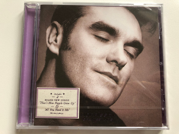 Morrissey - Greatest Hits / Includes 2 Brand Songs: 'That's How People Grow Up' & 'All You Need Is Me' / Decca Audio CD 2008 / SKL6005