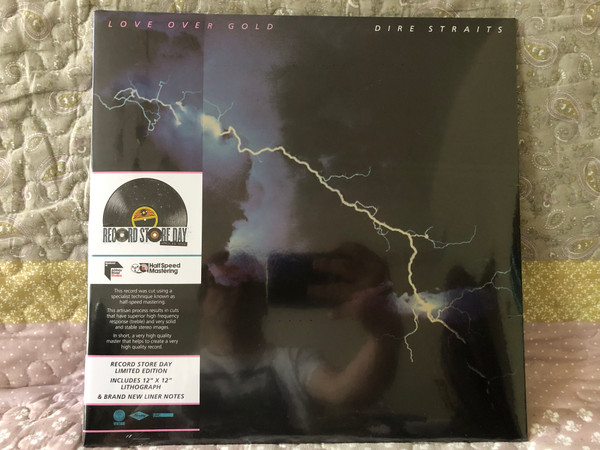 Dire Straits – Love Over Gold / Record Store Day Limited Edition, Includes 12'' x 12'' Lithograph & Brand New Liner Notes / Vertigo LP 2022 / 00602438936892