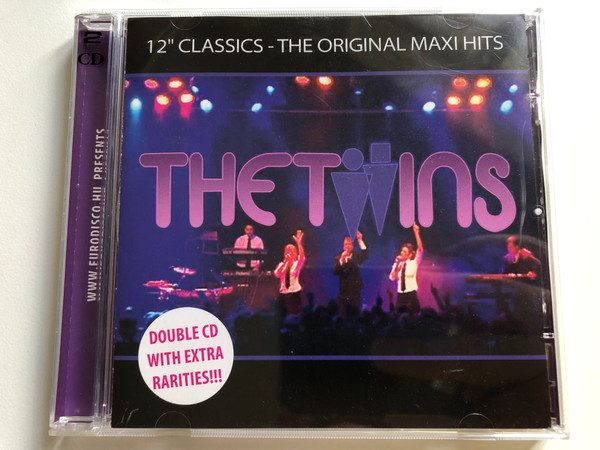 The Twins – 12" Classics - The Original Maxi Hits / Double CD With Extra Rarities!!! / Hargent Media 2x Audio CD / HGEU 724