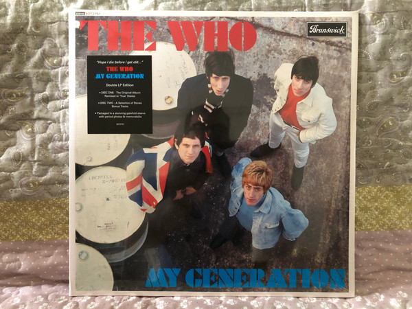 The Who – My Generation / Double LP Edition. Disc One - The Original Album Remixed in 'True' Stereo. Disc Two - A Selection of Stereo Bonus Tracks / Polydor 2x LP 2016, Stereo / 5372751