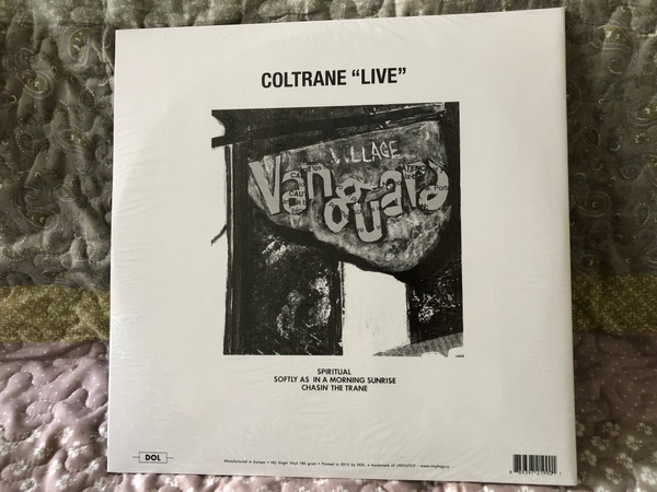 Coltrane – "Live" At The Village Vanguard / Deluxe Gatefold Edition, 180 gram, HQ Virgin Vinyl / DOL LP 2013 / DOL990HG