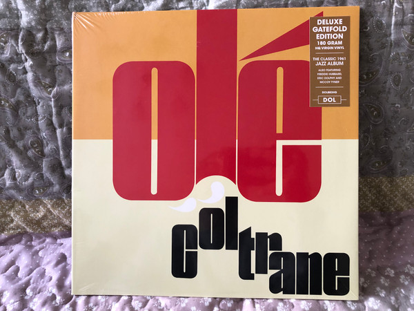 John Coltrane – Olé Coltrane / Deluxe Gatefold Edition, 180 gram, HQ Virgin Vinyl / The Classic 1961 Jazz Album / Also Featuring Freddie Hubbard, Eric Dolphy And McCoy Tyner / DOL LP 2017 / DOL883HG