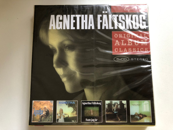 Agnetha Fältskog – Original Album Classics / Agnetha Fältskog; Agnetha Fältskog Vol. 2; Som Jag Är; När En Vacker Tanke Blir En Sång; Elva Kvinnor I Ett Hus / Cupol 5x Audio CD 2008, Box Set / 88697352352