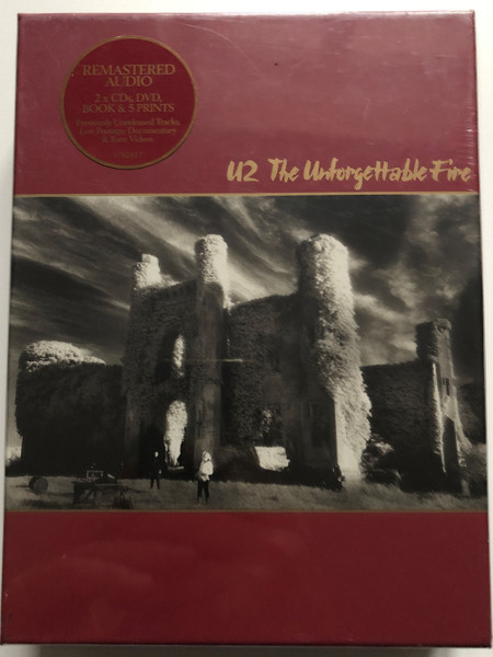 U2 - The Unforgettable Fire / 2 CD, DVD Book &5 Prints / Previously Unreleased Tracks, Live Footage, Documentary & Rare Videos / Universal - Island Records (602517924178)