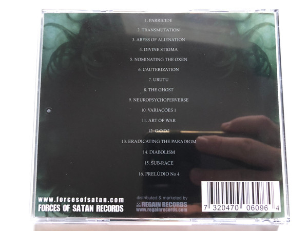 Ophiolatry – Transmutation / Forces Of Satan Records Audio CD 2008 / FSR 002