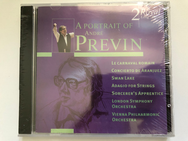 A Portrait Of André Previn - Le Carnaval Romain; Concierto De Aranjuez; Swan Lake; Adagio For Strings; Sorcerer's Apprentice / London Symphony Orchestra; Vienna Philharmonic Orchestra / Disky Classics 2x Audio CD 1999 / DCL 705912