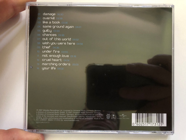 Kosheen – Damage / Island Records Audio CD 2007 / 06025 1717312 (5)
