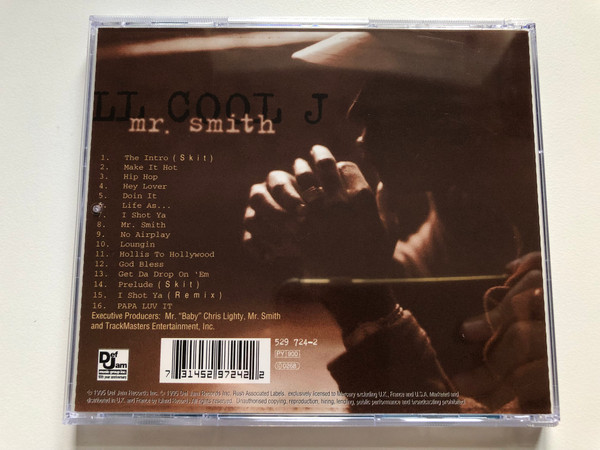 LL Cool J - Mr. Smith / Def Jam Records Audio CD 1995 / 529 724-2