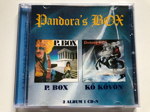 Pandora's Box – P. Box; Kő Kövön / 2 Album 1 CD-n / Hungaroton Audio CD 1999 / HCD 37989