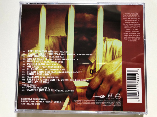 Beanie Sigel – The B.Coming / Damon Dash Music Group Audio CD 2005 / 044007731123