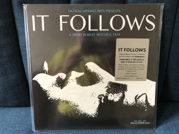 Nicolas Winding Refn Presents - It Follows - A David Robert Mitchell Film - Music By Disasterpeace / Original Motion Picture Soundtrack by Rich Vreeland aka Disasterpeace / Music On Vinyl LP 2021 / MOVATM311