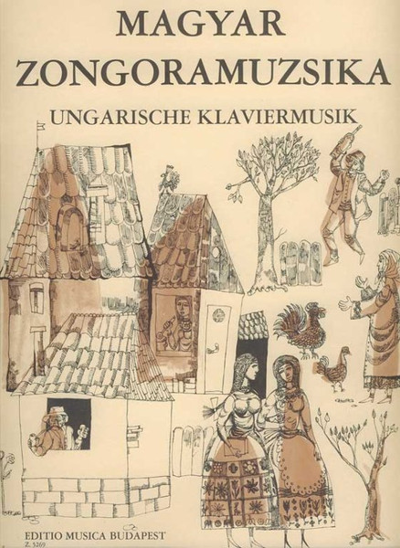 HUNGARIAN PIANO MUSIC / for the lower classes of the music schools / Edited by Szávai Magda / Editio Musica Budapest Zeneműkiadó / 1966 / MAGYAR ZONGORAMUZSIKA / a zeneiskolák alsó osztályai számára / Közreadta Szávai Magda