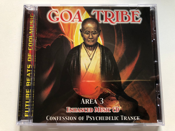 Goa Tribe - Area 3 (Enchanced Music CD) - Confession Of Psychedelic Trance / Future Beats Audio CD 2002 / COOL 02020