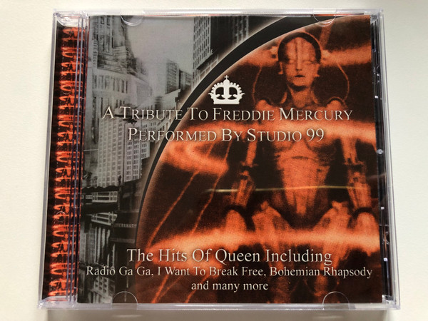 A Tribute To Freddie Mercury - Performed By Studio 99 / The Hits Of Queen Including: Radio Ga Ga; I Want To Break Free; Bohemian Rhapsody; and many more / Going For A Song Audio CD 2000 / GFS341