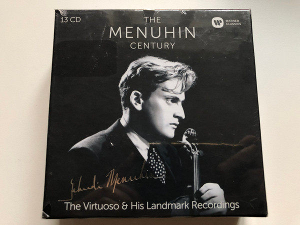 The Menuhin Century - Yehudi Menuhin - The Viruoso & His Landmark Recordings / Warner Classics 13x Audio CD 2016, Box Set, Stereo, Mono / 0825646777075