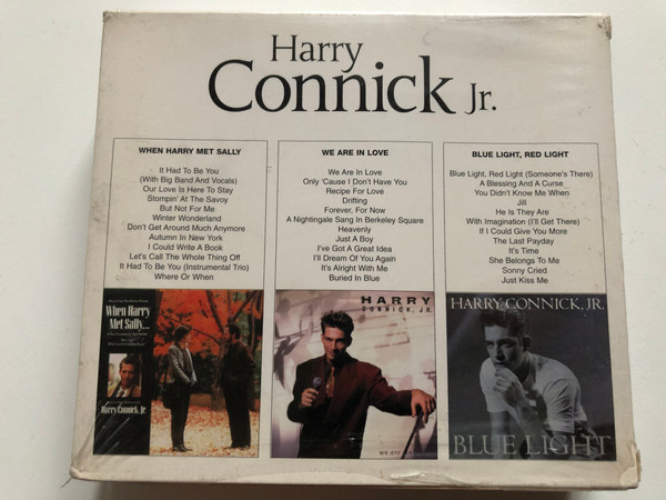 Harry Connick Jr. – When Harry Met Sally; We Are In Love; Blue Light, Red Light / Columbia 3x Audio CD, Box Set 2000 / 4999162