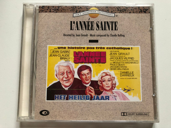 L'Année Sainte - Directed by Jean Girault, Music Composed by Claude Bolling / Cam's Soundtrack Encyclopedia / CAM Audio CD 1992 / CSE 008