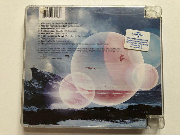 It Ain't Necessarily Evil, Bodeš Bat Gal Buot Biros: Mari Boine Remixed Vol II / Includes the original and remixed theme song from the movie 'The Kautokeino Rebellion / Universal Audio CD 2008 / 0602517623934