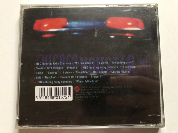 Chicago House Jam (Classics Re-Mastered) / Includes Hit Single ''This Is Your Night'' and new single ''Colour Of Love'' / Slip 'n' Slide Audio CD 1997 / SLIPCD 57