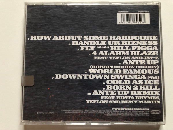 M.O.P. – 10 Years And Gunnin' / 10 Of Hip Hop's Hottest Joints, Including Ante Up (Remix), Cold As Ice, World Famous / Epic Audio CD 2003 / 509481 2