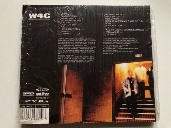 W4C = Warriors for Christ – Original Soundtrack / Soundtrack Studios Audio CD 2002 / STK10001-2