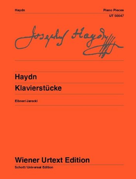 Haydn, Franz Joseph: Klavierstücke / Auswahl / Universal Edition