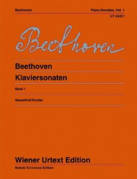 Beethoven, Ludwig van: Sonatas for piano Op. 2 - Op. 22. 1 / Nach den Quellen herausgegeben / Universal Edition 