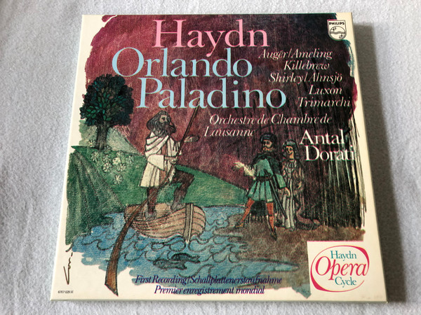 Haydn Orlando Paladino - Dorati / Haydn Opera Cycle / Philips / LP VINYL 6707 029 4LP