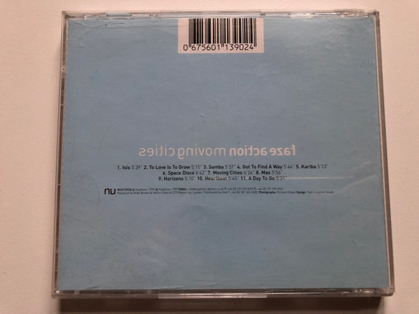 Faze Action – Moving Cities / Nuphonic Audio CD 1999 / NUX139CD