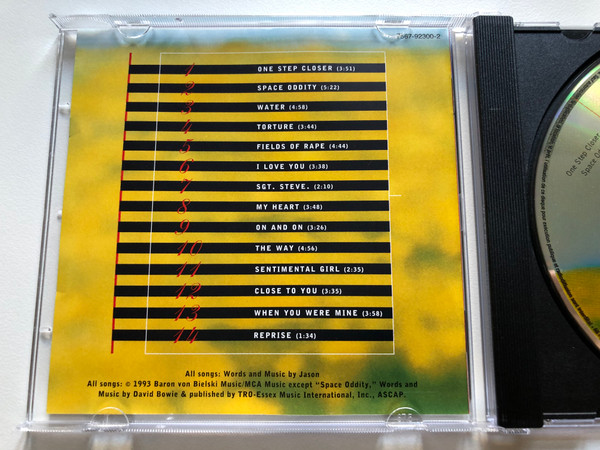 Saigon Kick - Water / Third Stone Audio CD 1993 / 7567-92300-2