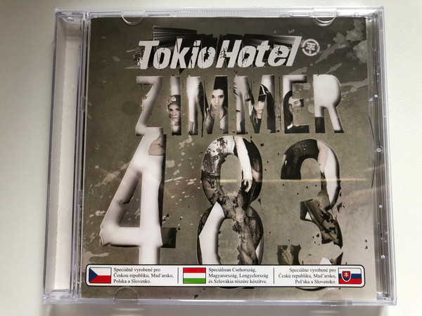 Tokio Hotel – Zimmer 483 / Island Records Audio CD 2007 / 172 563-9