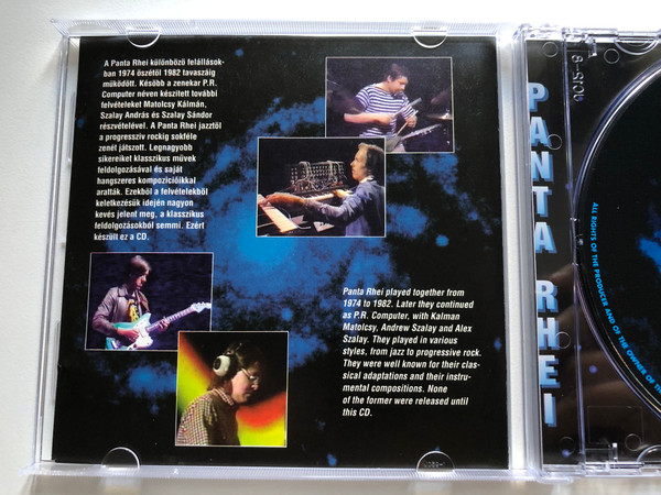 Panta Rhei – Epilógus / Mega Audio CD 1997 / MCDA 87601