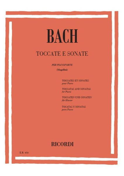 Bach, Johann Sebastian: TOCCATE E SONATE / Ricordi / 1984