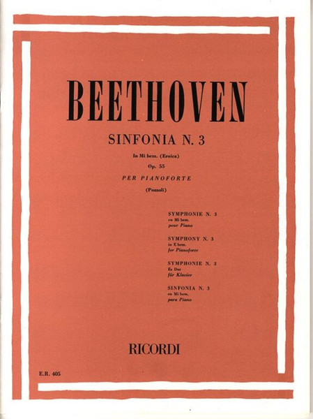 Beethoven, Ludwig van: 9 SINF.: N.3 IN MI BEM. OP.55 'EROICA' / Ricordi / 1984