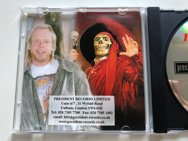 Phantom Power - Rick Wakeman / Featuring vocals by Chrissie Hammond, Ramon Remedios, Ashley Holt / President Records Audio CD 2001 / RWCD 35