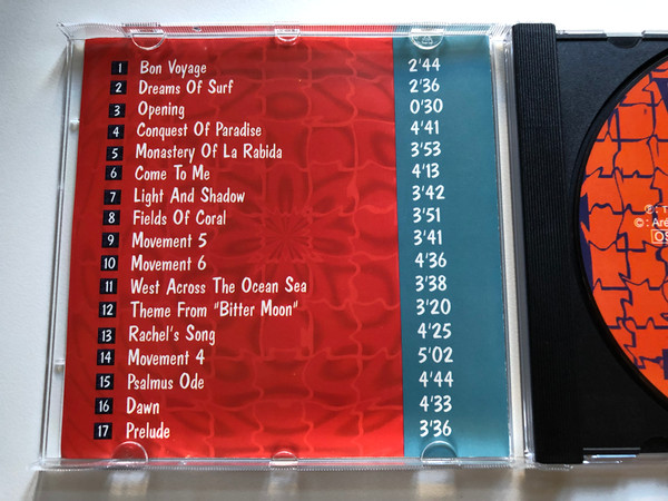Vangelis - 1990-2000 Millenium Hits (Cover Version) / Aréna Holding Kft. Audio CD 2003 / ARCD 2010