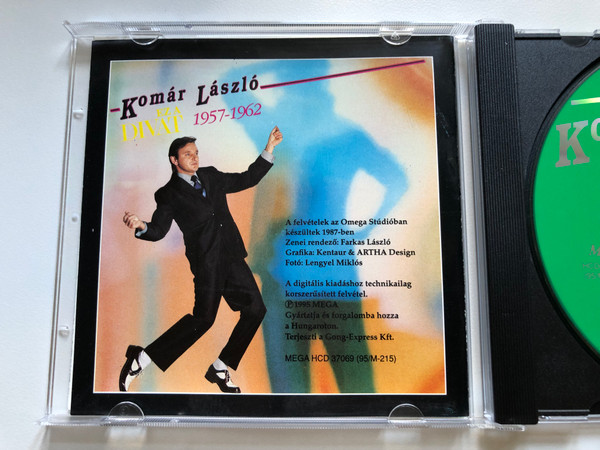 Komár László – Ez A Divat 1957-1962 / Mambo Italiano; Hé Taxi!!!; Talán Egy Perc Alatt; Reszket A Hold; Isztanbulban...; Melodie D'amour / Mega Audio CD 1995 / HCD 37069 (5991813706928)