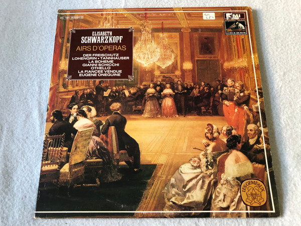 Elisabeth Schwarzkopf – Airs D'Opéras / La Voix De Son Maître / 1975 LP VINYL 2C 181-52291/2