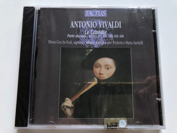 Antonio Vivaldi - Le Cantate, Parte Seconda: RV 669, 655, 658, 659, 660. - Elena Cecchi Fedi (soprano), Modo Antiquo, dir. Federico Maria Sardelli / Tactus Audio CD 2000 / TC 672208