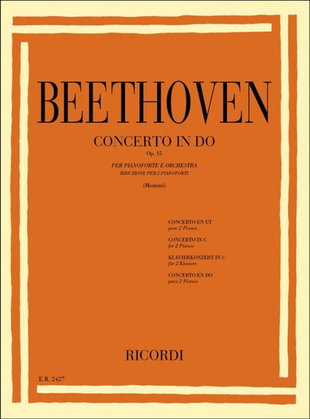 Beethoven, Ludwig van: 5 CONC. PER PF.: N.1 IN DO OP.15 / Ricordi / 1984