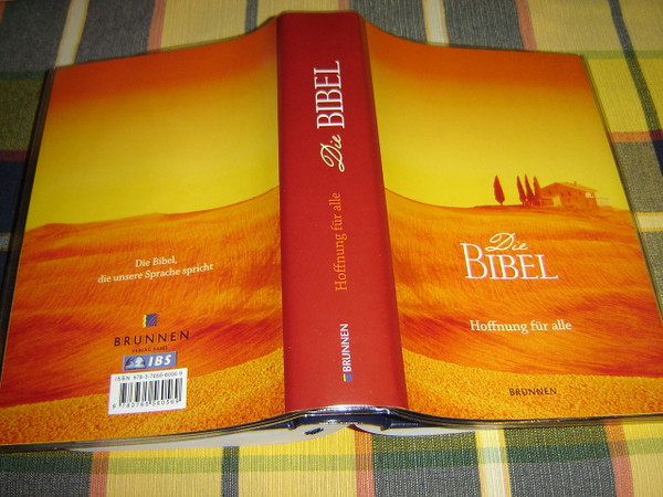 German Bible with Four Swappable Beautiful Covers / Hoffnun fur alle Die Bibel - die unsere Sprache spricht