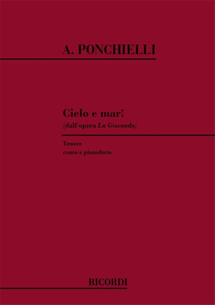 Ponchielli, Amilcare: CIELO E MAR! / Ricordi / 1984
