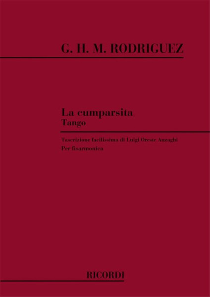 Rodriguez, Gerardo Matos: La Cumparsita - Tango / Ricordi