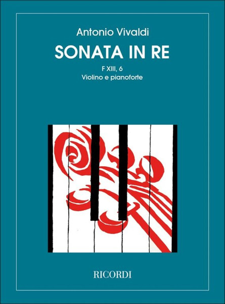 Vivaldi, Antonio: SON. PER VL. E B.C.: IN RE RV 10 - F.XIII/6 / Ricordi / 1984